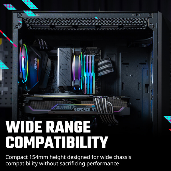 Cooler Master Hyper 212 Halo ARGB CPU Air Cooler
